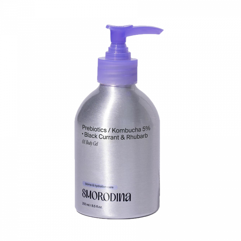 Гель для душа с пребиотиками и комбучей Smorodina