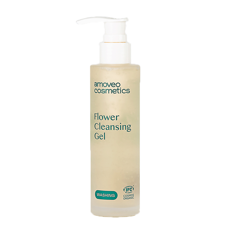 Цветочный тонизирующий гель для умывания «FLOWER CLEANSING GEL» Amoveo