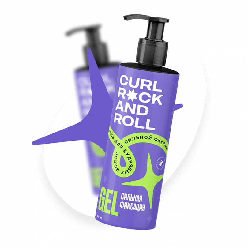 Гель сильной фиксации Curl Rock and Roll